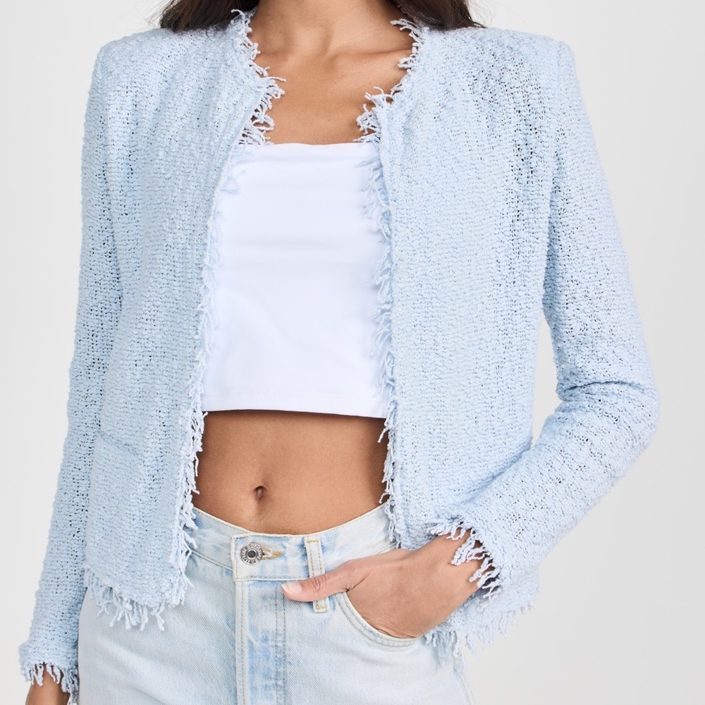 IRO Light Blue Shavani Jacket
